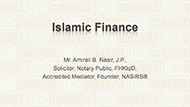 CPD Course, CPT Course: Islamic Finance - Clip 1
